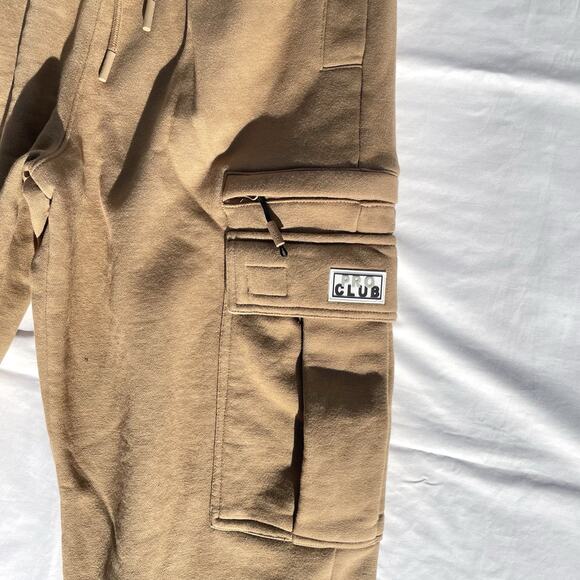 Pro Club Heavy Weight Sweatpants Mens Medium Brown Cargo Pants - Picture 3 of 7